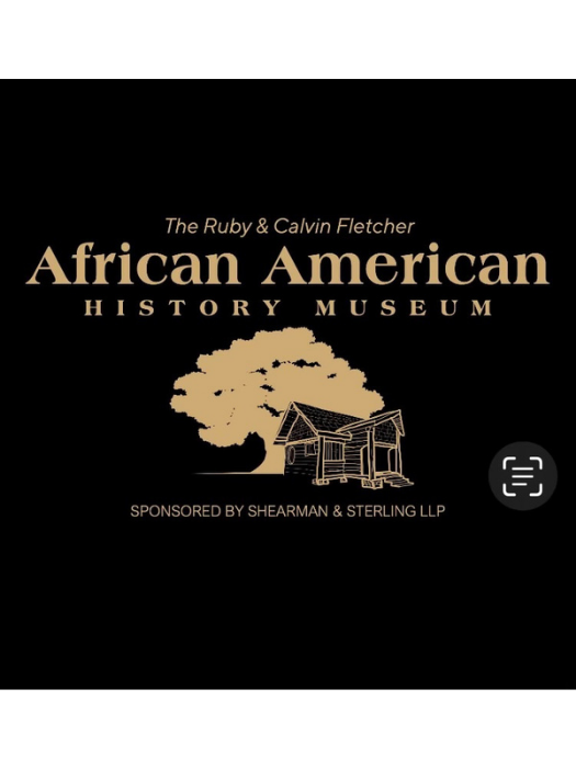 Ruby & Calvin Fletcher African American History Museum logo