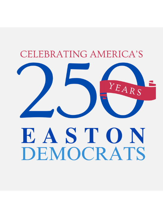Easton Democratic Town Committee 250 logo